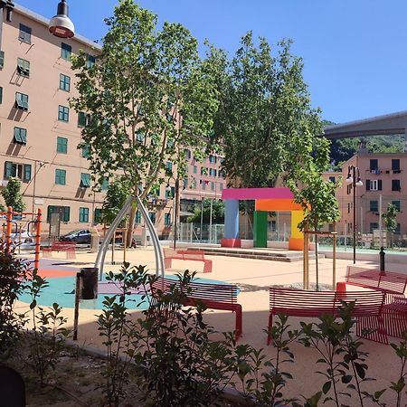 Appartamento Azzurro Adriatico In Genova Est Esterno foto