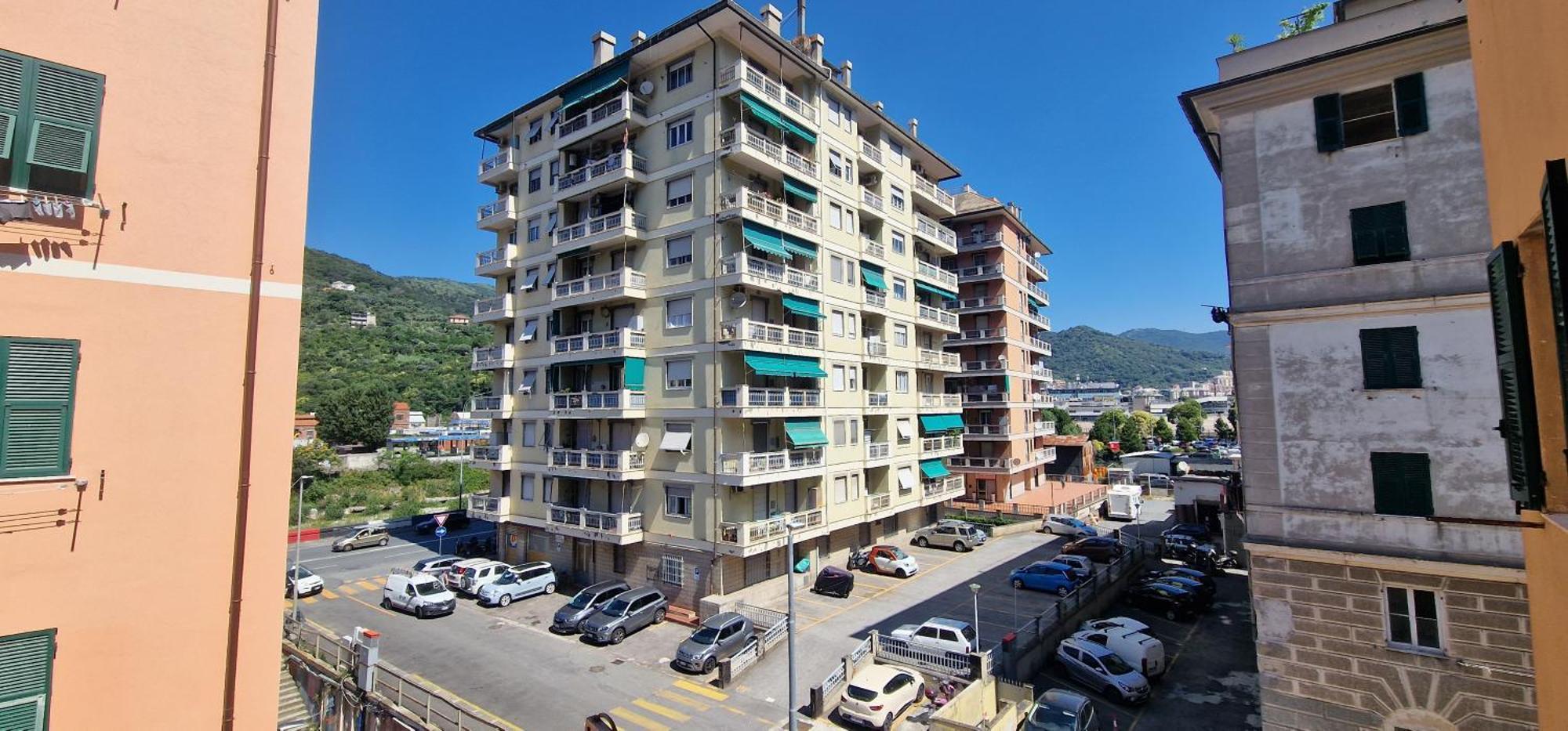 Appartamento Azzurro Adriatico In Genova Est Esterno foto